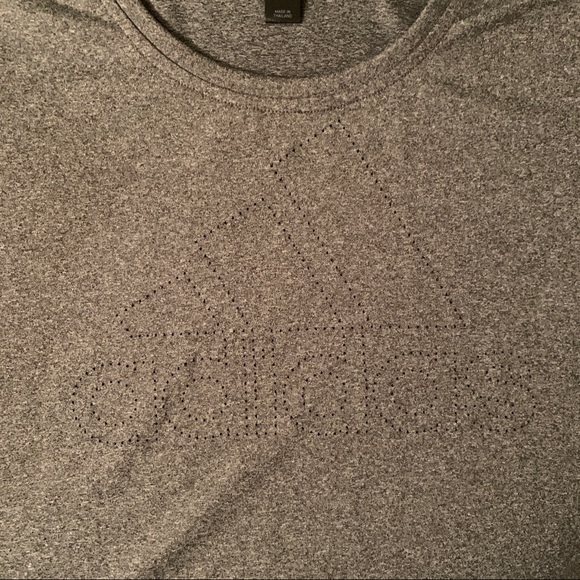 Cropped Adidas Pinhole Tee - Picture 6 of 7
